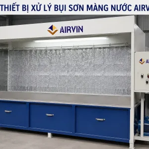 Thiết bị xử lý bụi sơn màng nước